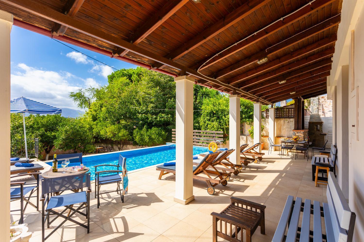 Villa Maro Large Private Pool Ac Wifi Kefalas Zewnętrze zdjęcie