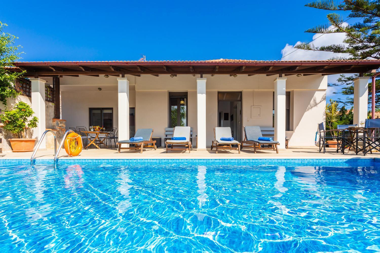 Villa Maro Large Private Pool Ac Wifi Kefalas Zewnętrze zdjęcie