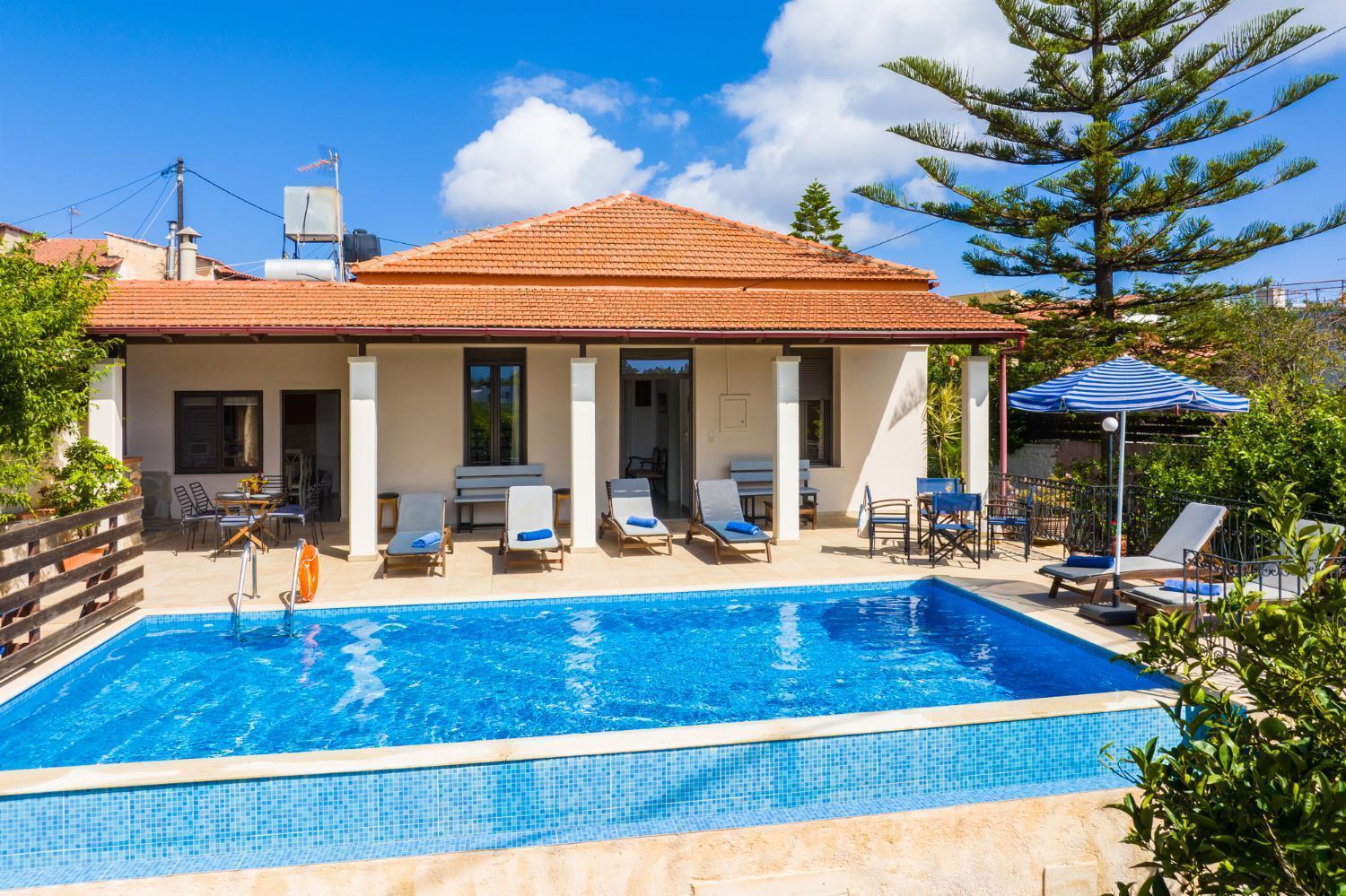 Villa Maro Large Private Pool Ac Wifi Kefalas Zewnętrze zdjęcie